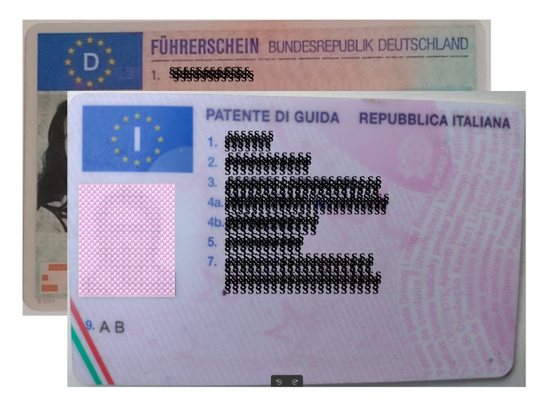 Der italienische Führerschein